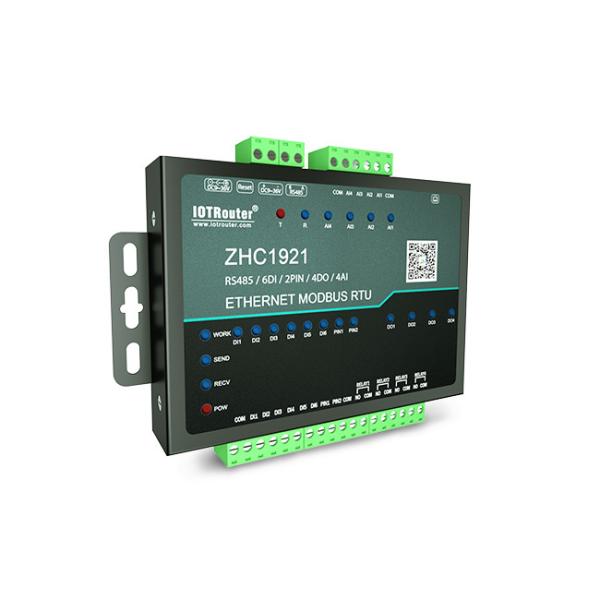 Quality 4DO 4AI Modbus TCP Ethernet Digital IO Controller wholesale