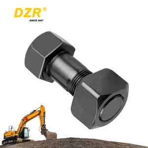 Excavator High Strength Track Bolt Nut M22*67mm 6Y9024/9W4381 OEM Grade M30*96