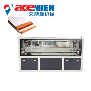 Plastic PVC Ceiling Panel Making Machine Calcium Carbonate Easy Operation