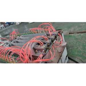 China Shenzhen HYPET PVC High-speed Four Stations Cable Channel Making Machine/