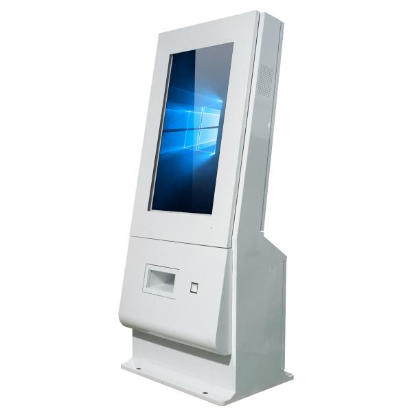 Quality Outdoor Self Service Kiosk Touchscreen 240V 8ms Response Time With A4 Printer wholesale