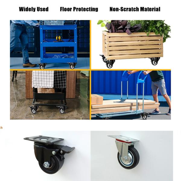 Product Swivel Caster Wheel Heavy Duty Caster Wheels In Orange