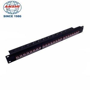 Cheap Rack Mount ODF Fiber Optic Patch Panel For Telecommunications for sale