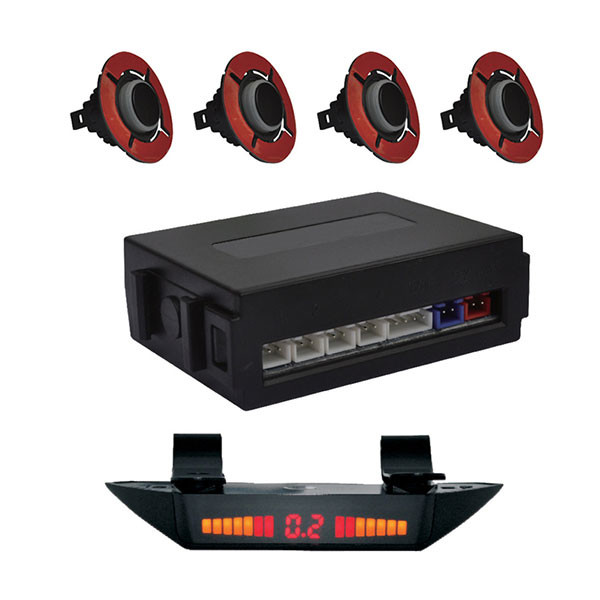 Quality 16mm Ultrasonic Truck Parking Sensors 0.3m Test Distance LED Display For Pick Up Truck wholesale