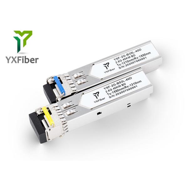 Fiber Optical Module LC SFP BiDirectional 40km 1310/1550nm DDM SM 2.5G SFP