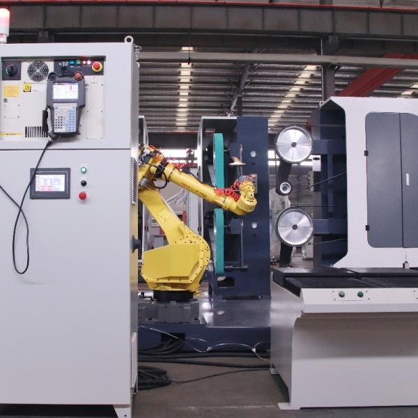 Automatic Robot for Metal Product Grinding & Polishing - Versatile Surface