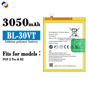 High Capacity BL-30VT Battery for Tecno Camon 11 Pro Original Stock 3050mAh 4.4V