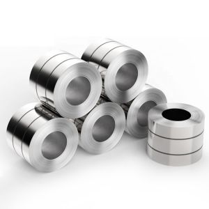 China Mechanical Stainless Steel Coil Strip 1mm Thickness 2B Surface RoSH Approved on sale