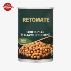 China Delicious Savory Canned Food Beans 400g Nutritious Chick Peas In Brine on sale