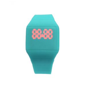 DWG Silicone Digital Watch , Thin Silicone Touch Screen Watch Customized Color