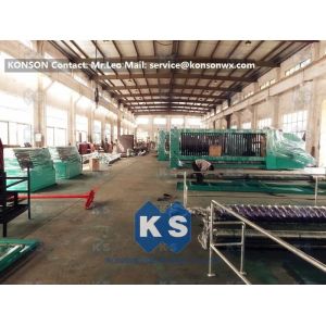 High Stability High Speed Hexagonal Mesh Machine Smooth Running PLC Control