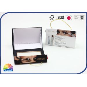 Magnetic Closure Triangle Paper Packaging Boxes PET Visible Window