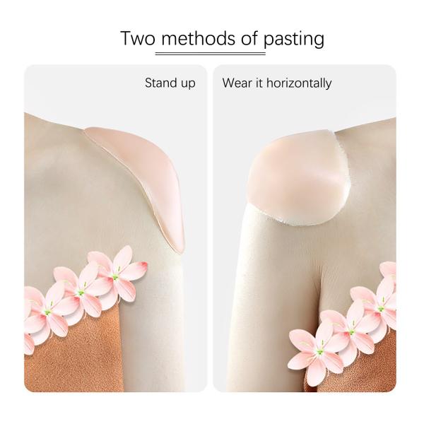 Hot Sale Waterproof Invisible Silicone Soft Magic Push Up Shoulder Pads For Women Niris Lingerie Anti-Slip Waterproof Invisible Silicone Soft Magic Push Up Shoulder Pads For Women