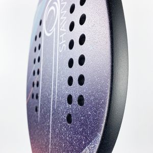 China ODM Padel Tennis Racket 3 K Beach Paddle Ball Set With Bag Mid Balance on sale