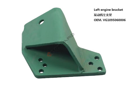 Quality Genuine OEM Sinotruk Howo A7 Engine Left/Right Front Bracket wholesale