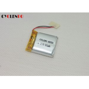 Rechargeable 3.7 V Polymer Lithium Ion Battery , High Voltage Lithium Polymer