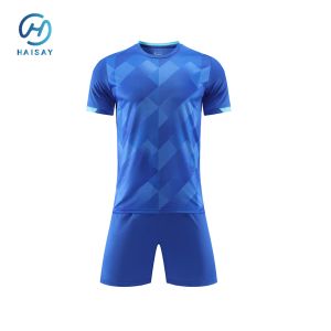 Cheap High-Quality Polyester Football Kit Set - Breathable &amp; Quick-Dry, Wholesale Price for Teams, Color Swatch Available for sale