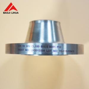 Cheap Pure Titanium Weld Neck Flange Gr1 Gr2 ASME B16.5 Corrosion Resistant for sale