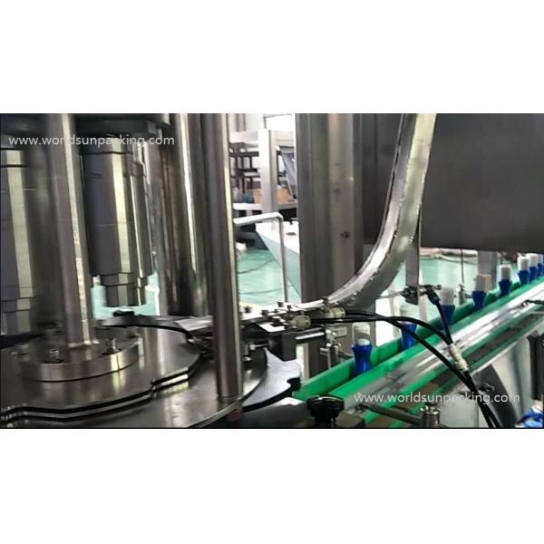 automatic dishwashing liquid detergent plastic bottle filling capping machine