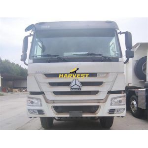 China Howo 6x4 400hp 24m3 3 Compartments Fuel Tanker Truck With 22m3 Oil Trailer on sale