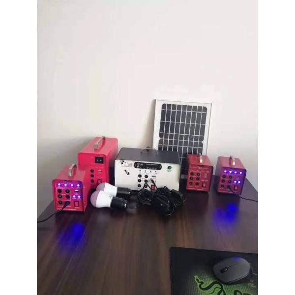 18V 10W Solar Panel Lights 3W LED 12V 4.5AH LiFePO4 Lithiumion Battery