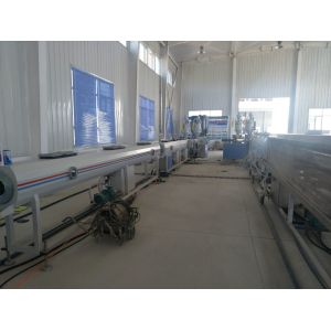 HDPE PE Gas Pipe / Water Pipe Making Machine, Single Screw Extruder With CE