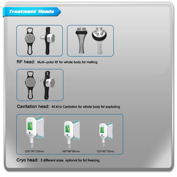 Fat Loss Machine 3 in 1 Cavitaion RF Weight Loss Fat Freezing Cryolipolysis Body