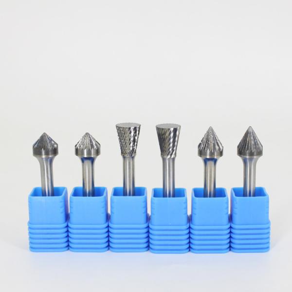 Tungsten Carbide Burr Bits For OEM Support Tooth Shape Single/ Double/ Aluma/