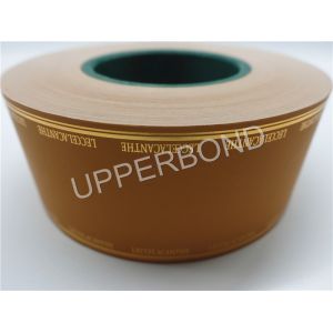 White Base Paper Yellow Printing Tipping Paper For Cigarette