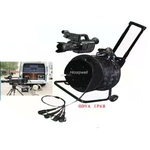 Singlemode Armored Fiber Optic Jumper Patch Cable Outdoor 2 4 6 8 12 16 24 Core