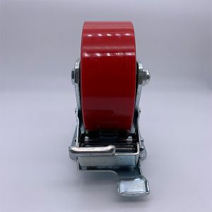 3 Inch Cast Iron PU Tread Swivel Caster with Brake