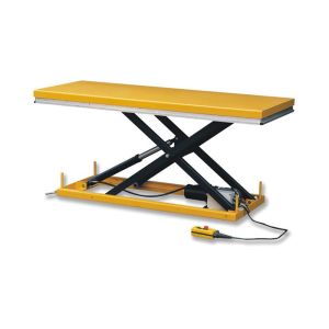 China HW Electric Stationary Lift Table Electric Stationary Scissor Lift Table For Repairing Work Capacity 500Kg on sale