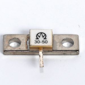Cheap 50W 30W RF Resistor with 500V/1mm Withstand Voltage for High Power Applications for sale
