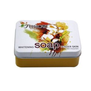 Cheap Rectangle Soap Tin Container with EVA Insert for sale