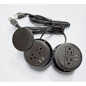 Home Creative Desktop Wall Power Socket US Standard With USB Interface