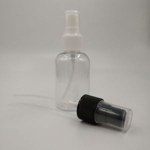 Transparent PET Spray Bottle Durable Versatile for Different Applications