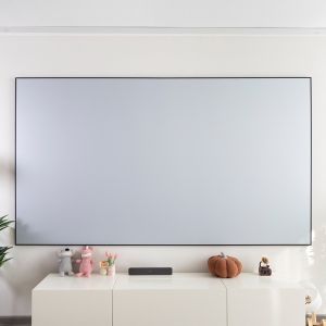 120 Inch Fixed Frame Projector Screen 8K 3D PET ALR Screen Large View Angle