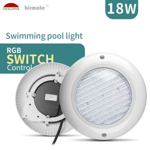 Cheap ABS RGB Surface Mount LED Pool Light Switch Control 520LM RGB LED Swimming Pool Light for sale