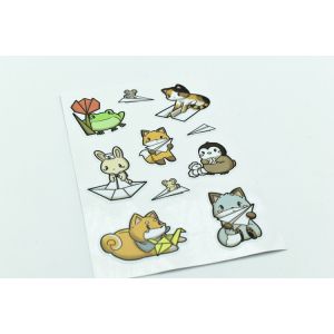 China Tearable 15mm Custom PVC Stickers For Phone Case on sale