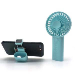 Detachable Phone Holder 2000 MAh USB Charging Mini Fan