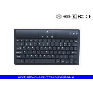 Black Wireless Bluetooth Silicone Industrial Keyboard With Usb Charging