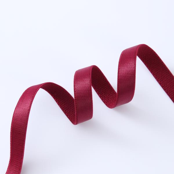 Factory high quality Custom Logo nylon ealstic bra underwear band webbing tape accessories for sewing garment