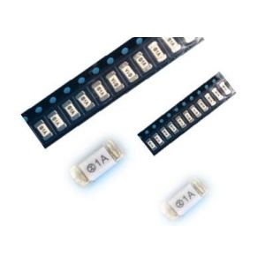 Cheap CQ24LF 001 6.1x2.6mm Fast Acting Surface Mount Fuse 2410 350V 1A With Silver Plating Interrupting Capacity 100A for sale