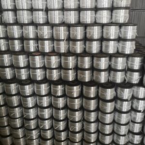 0.40mm to 0.45mm Hot-galvanized wire for face mask iron wire with spool