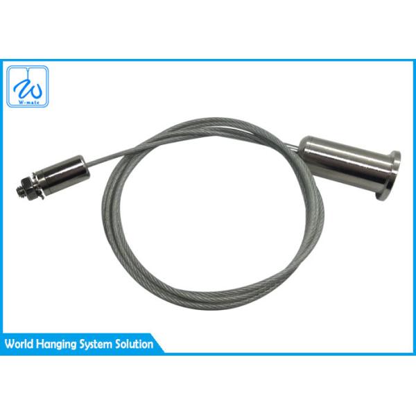 Quality Transparent Pvc Coated Hanging Cable Suspension Kit With Locking Screw wholesale