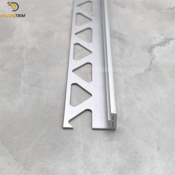 Quality Ceramic Tile Edging Trim Metal Tile Trim 10mm × 25mm × 1mm wholesale
