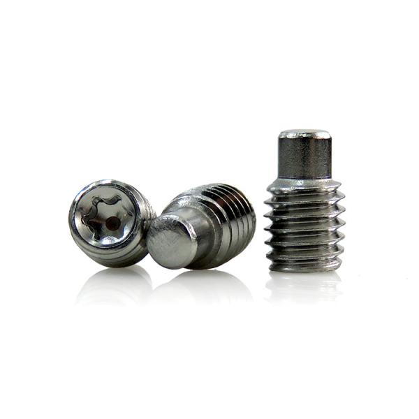 Quality Custom 304 Stainless Steel Din915 Metric Thread Torx Socket Grub Screw Dog Point Set Screw wholesale