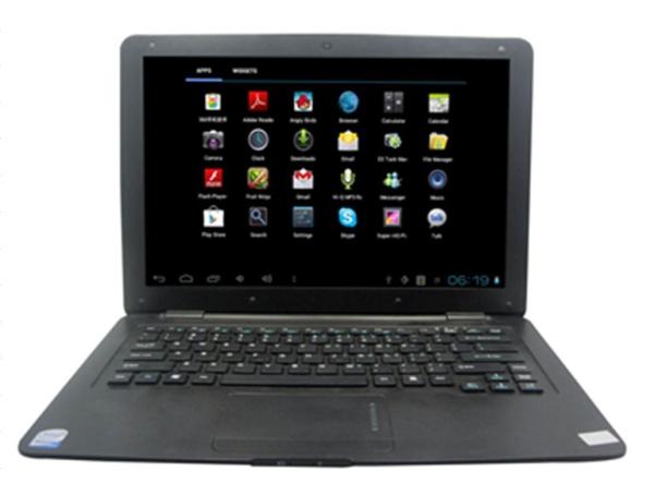 Quality 13.3" Android Laptops notebook with  android 4.0 OS Allwinner A10 1.5G CPU wholesale