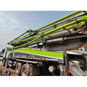 56M Concrete Pump Truck With Boom Used ZLJ5440THBK 56X-6RZ Model