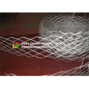 Cheap 2440 X 1220 Wire Mesh Ceiling Panels , Expandable Metal Mesh Impact Proof for sale